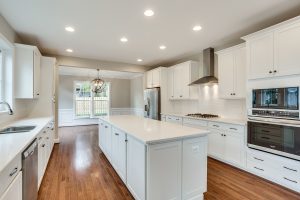 Coastal-style exterior of the Florence floor plan home