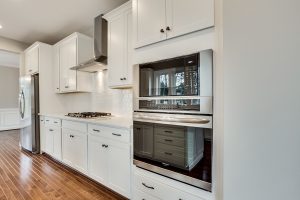 Modern living room in the Florence floor plan home