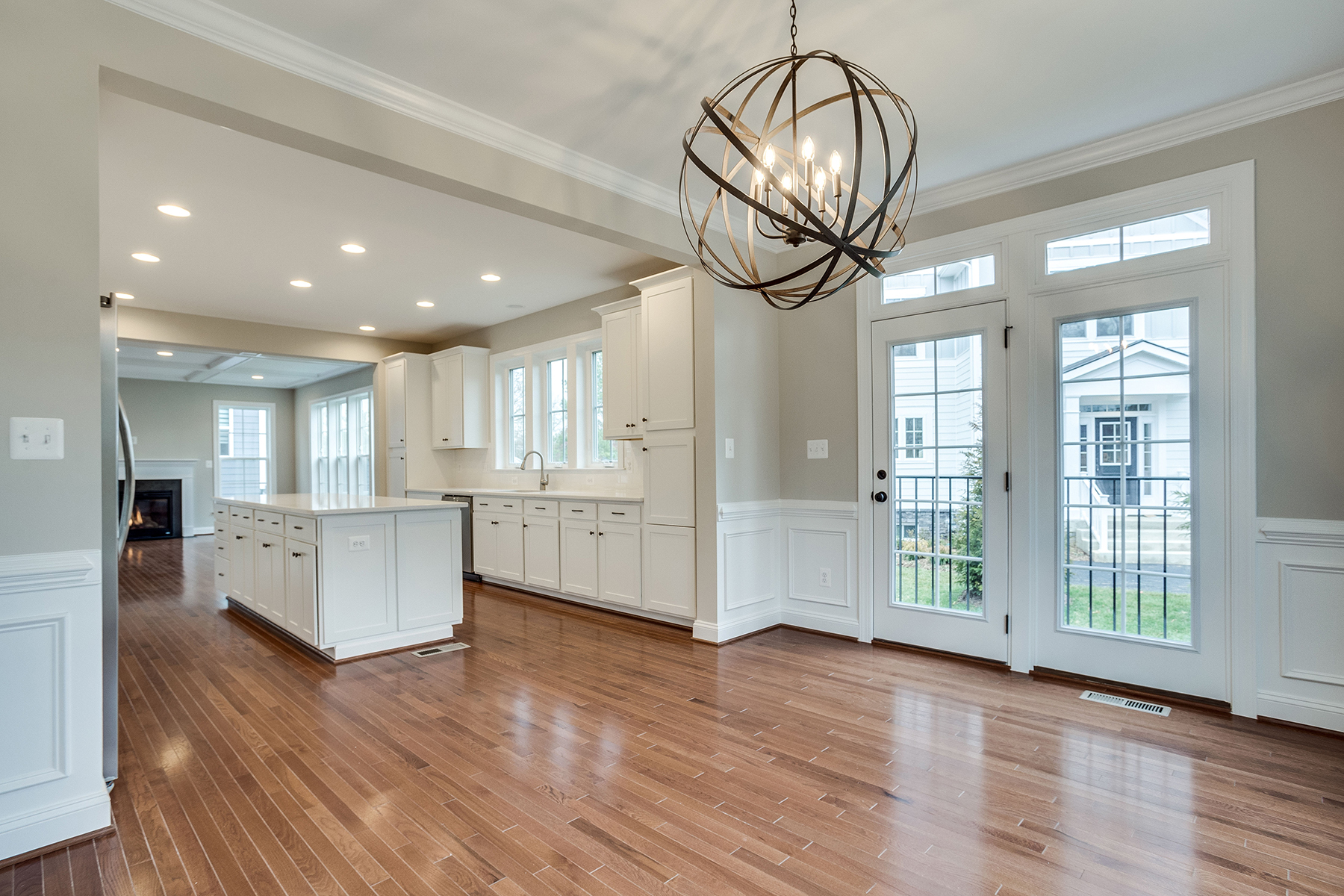 Modern bedroom in the Florence floor plan home