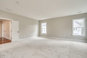 Modern dining area in the Florence floor plan home