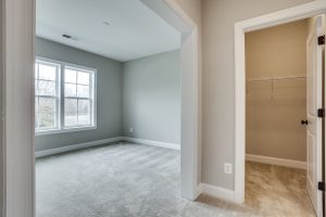 Modern bedroom in the Florence floor plan home