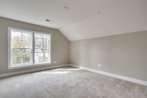 Modern bedroom in the Florence floor plan home