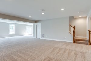 Bright dining area in the Aquinnah floor plan home