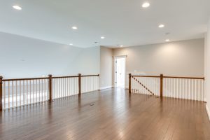 Living room in Aquinnah floor plan at Piggott Ct.