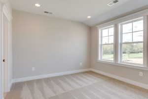Cozy living area in the Aquinnah floor plan home