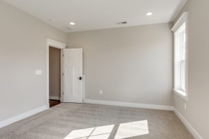 Modern bathroom in the Aquinnah floor plan home