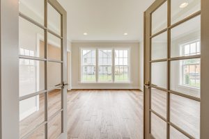 Modern kitchen in the Cambridge II floor plan home