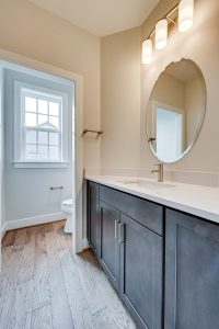 Modern kitchen in the Cambridge II floor plan home