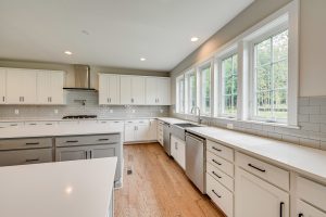 Modern kitchen in the Cambridge II floor plan home