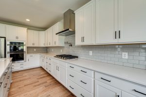 Modern living area in the Cambridge II floor plan home