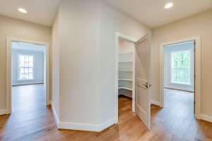 Modern living area in the Cambridge II floor plan home