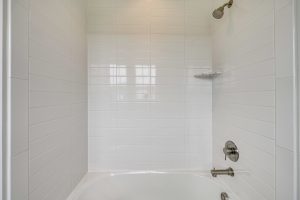 Modern living area in the Cambridge II floor plan home