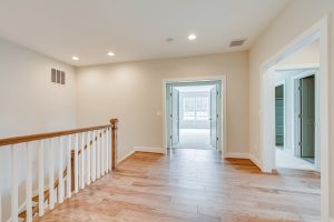 Cozy bedroom in the Cambridge II floor plan home