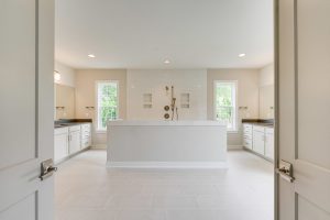 Modern bedroom in the Cambridge II floor plan home