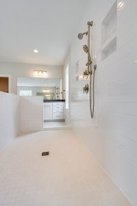 Modern bedroom in the Cambridge II floor plan home