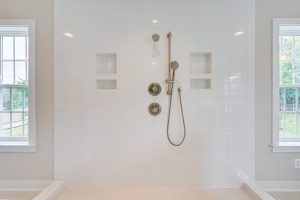 Modern bedroom in the Cambridge II floor plan home