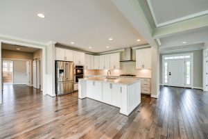 Modern exterior of the Hillsboro floor plan home