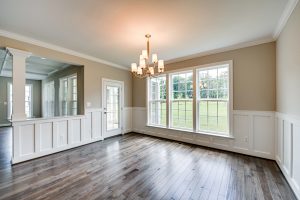 Modern living area in the Hillsboro floor plan home