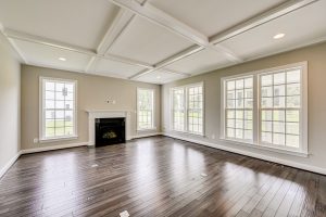 Coastal-style exterior of the Hillsboro floor plan home