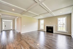 Modern interior of the Hillsboro floor plan home