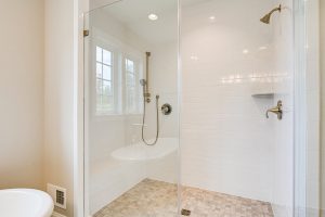 Modern bedroom in the Hillsboro floor plan home