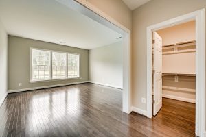 Modern bathroom in the Hillsboro floor plan home