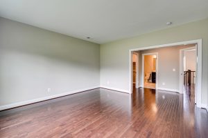 Modern living area in the Hillsboro floor plan home