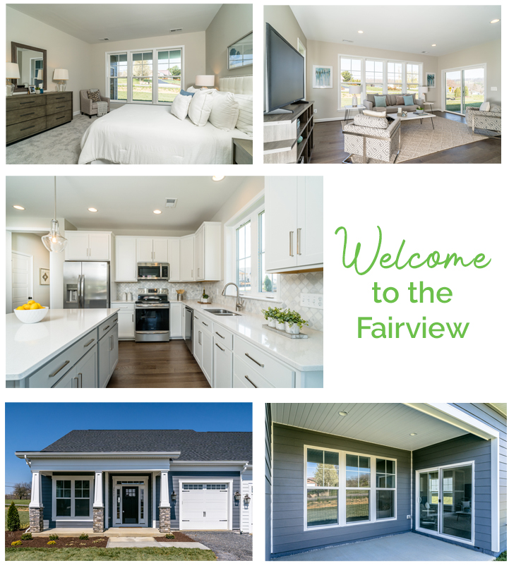 The Fairview Duplex Model Home Is Now Open At Preston Lake