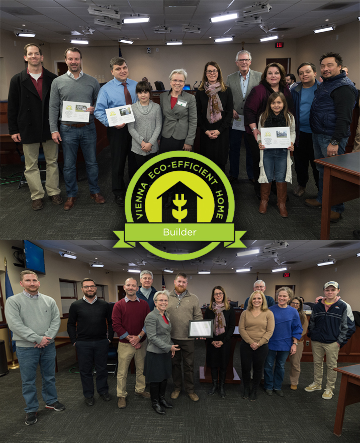 Evergreene and Homeowners Recognized by the Town of Vienna Community Enhancement Council