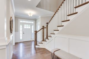 Modern living area in the Keene Mill floor plan home