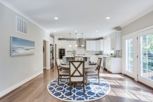 Spacious living area in the Keene Mill floor plan home
