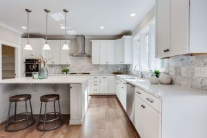 Modern living area in the Keene Mill floor plan home