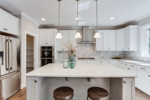 Keene Mill model home interior showcasing key design features