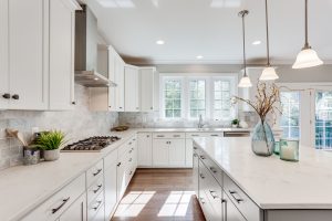 Modern dining area in the Keene Mill floor plan home