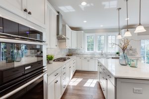 Bright living space in the Keene Mill floor plan home