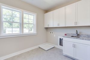 Modern living area in the Keene Mill floor plan home