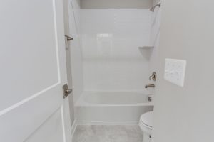 Stylish living area in the Keene Mill floor plan home