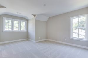 Modern dining area in the Keene Mill floor plan home