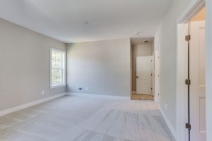 Kitchen in Keene Mill floor plan with modern island.