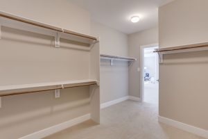 Stylish living room in the Keene Mill floor plan home