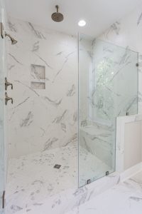 Modern bedroom in the Keene Mill floor plan home