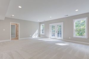 Modern bathroom in the Keene Mill floor plan home
