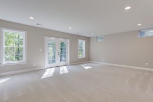 Modern bathroom in the Keene Mill floor plan home