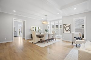 Modern kitchen in the Dickens II floor plan home