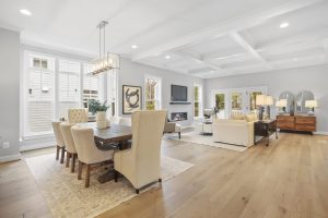 Modern kitchen in the Dickens II floor plan home