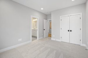 Modern living area in the Dickens II floor plan home