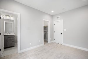Cozy dining area in the Dickens II floor plan home