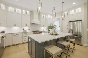 Modern kitchen in the Foxmoor floor plan home