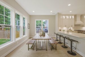 Modern kitchen in the Foxmoor floor plan home