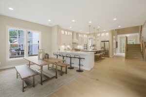 Modern kitchen in the Foxmoor floor plan home